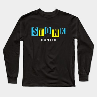 Stonks Hunter 3 Long Sleeve T-Shirt